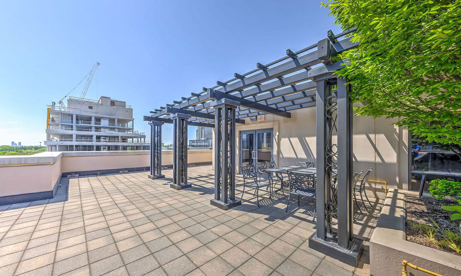 Rooftop Deck — St Gabriel Terraces Condos, North York, Toronto