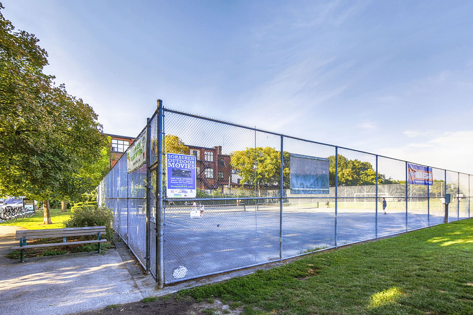 Tennis Court — 383 Sorauren, West End, Toronto