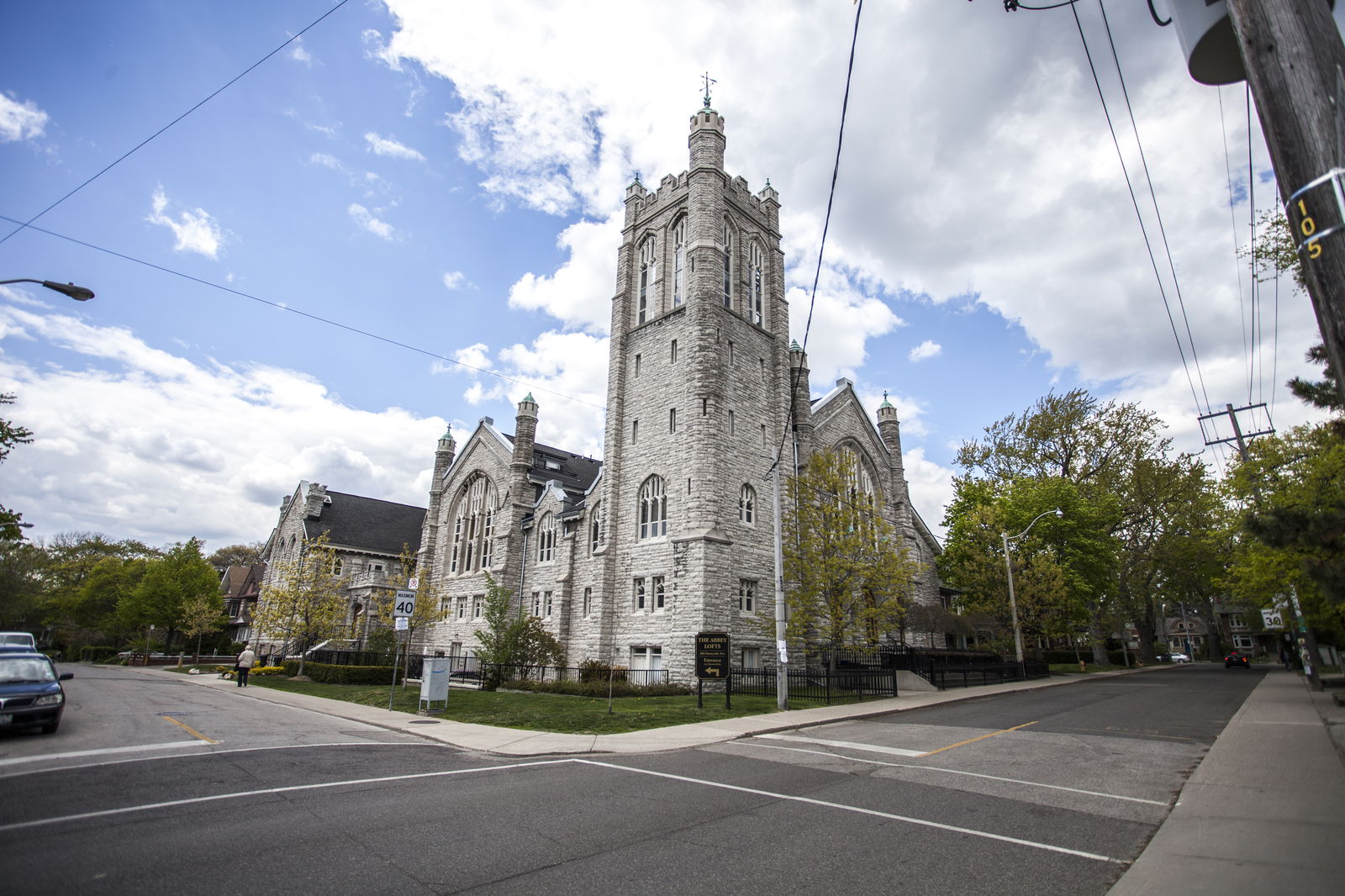 Exterior Sky — The Abbey Lofts, West End, Toronto