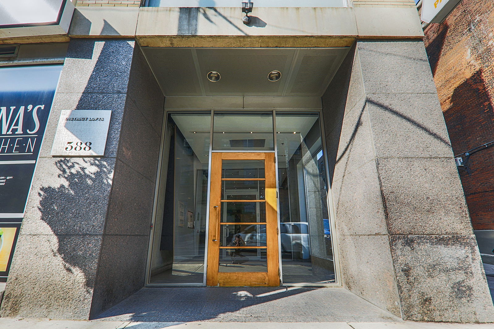 Entrance — District Lofts, Downtown, Toronto