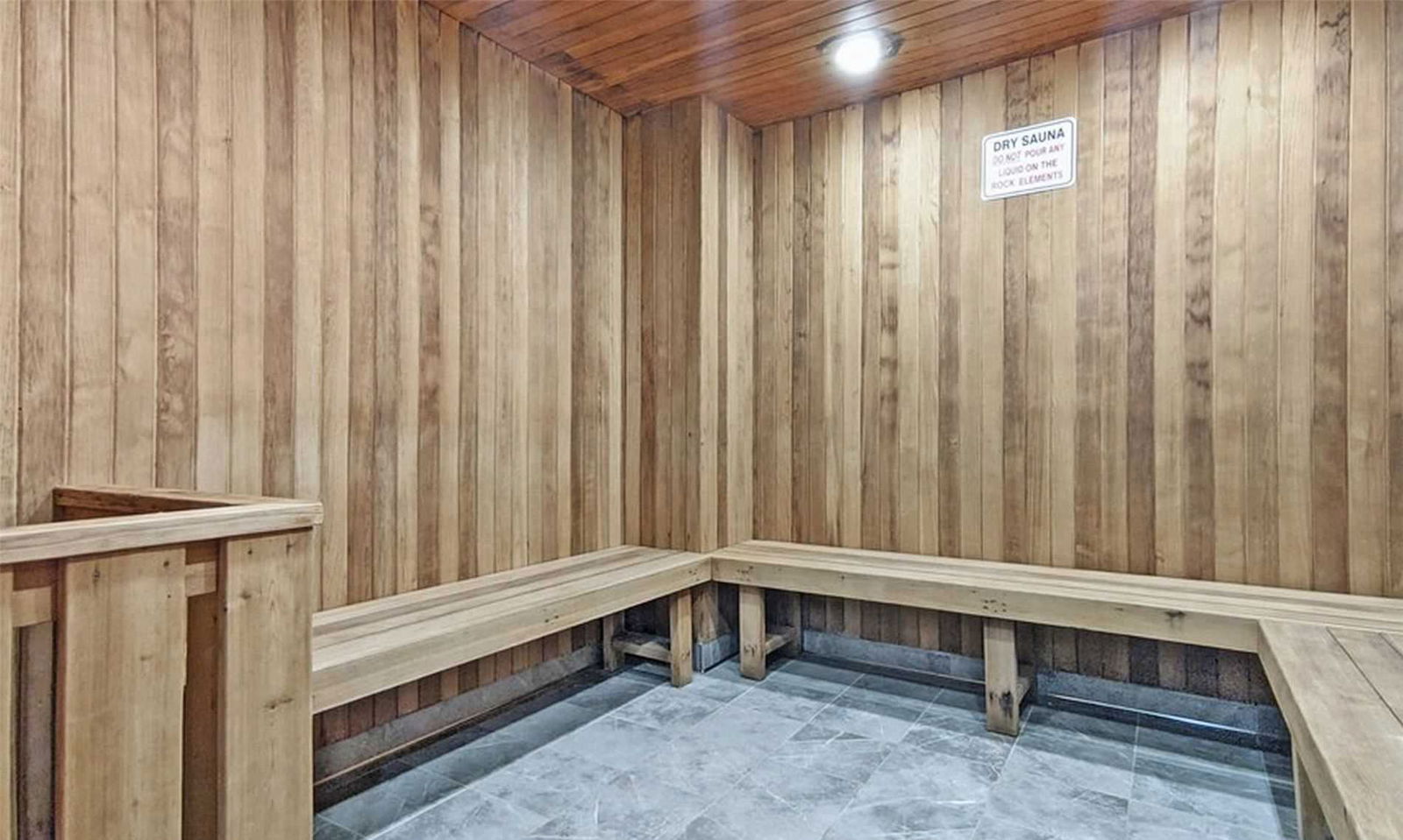 Sauna — The Continental Condos, North York, Toronto