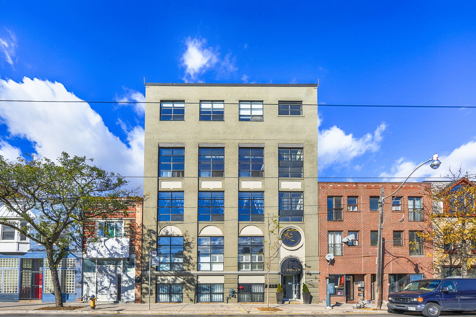 Exterior Facade — The Knitting Mill Lofts, Downtown, Toronto