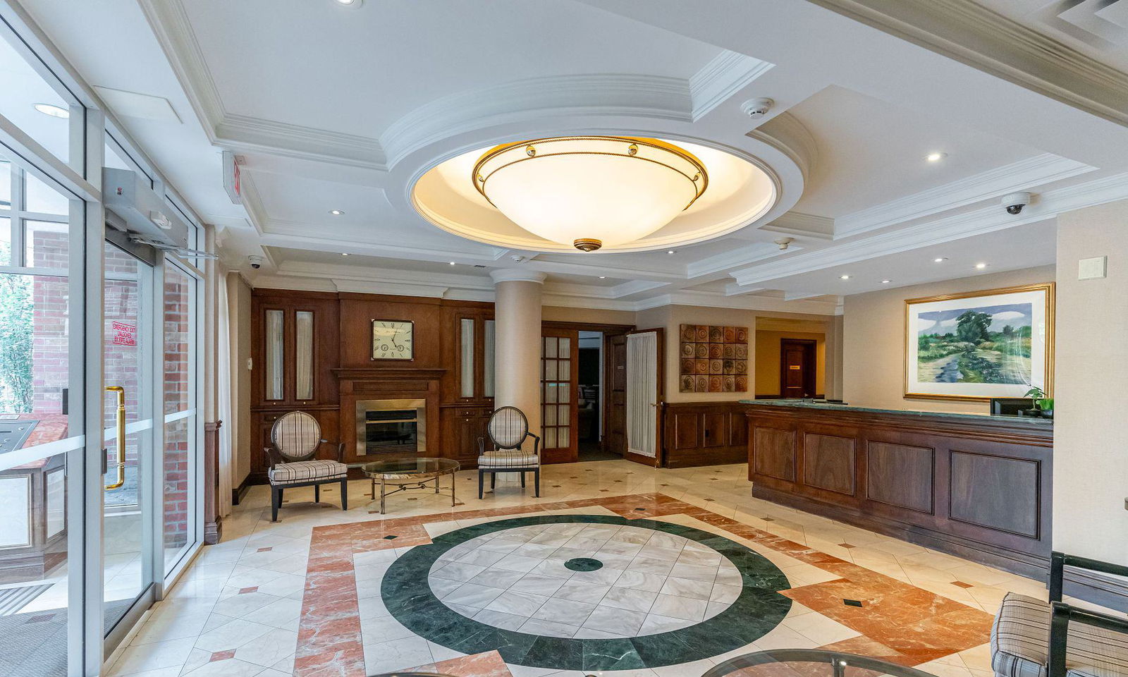 Lobby — The Kensington at Old Mill Condos, Etobicoke, Toronto