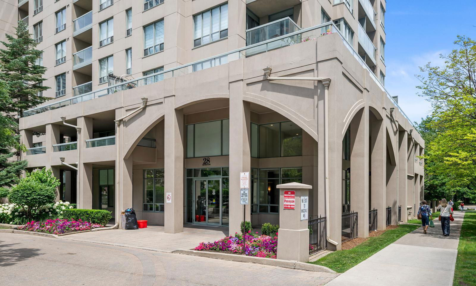 Entrance — The Majestic Condos, North York, Toronto