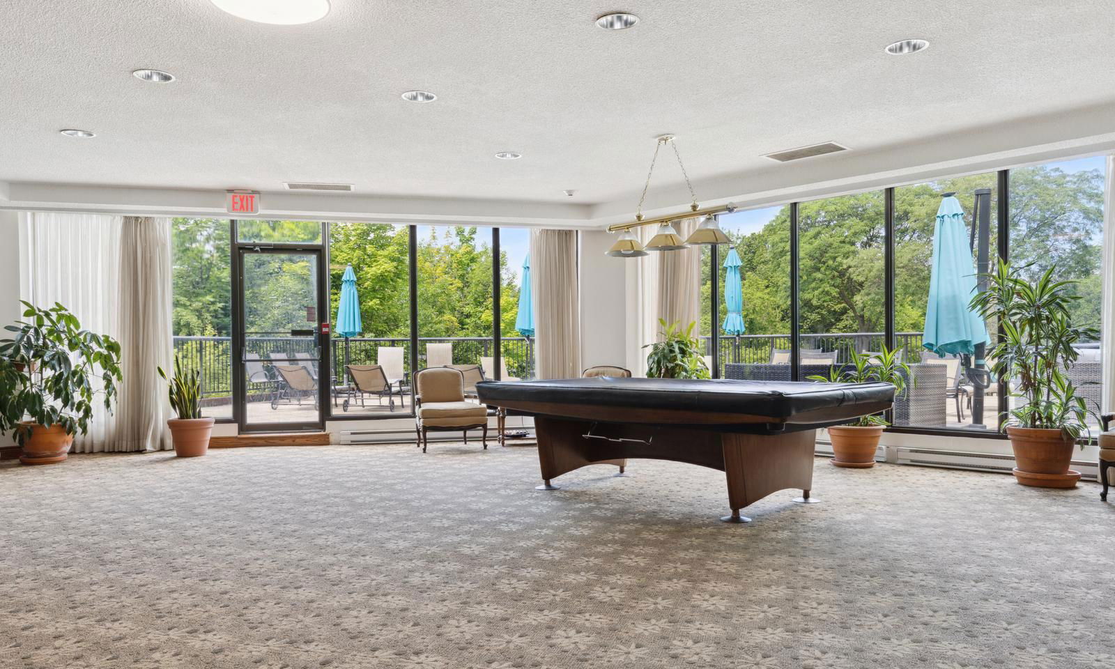 Game Room — The Masters Condos, Etobicoke, Toronto