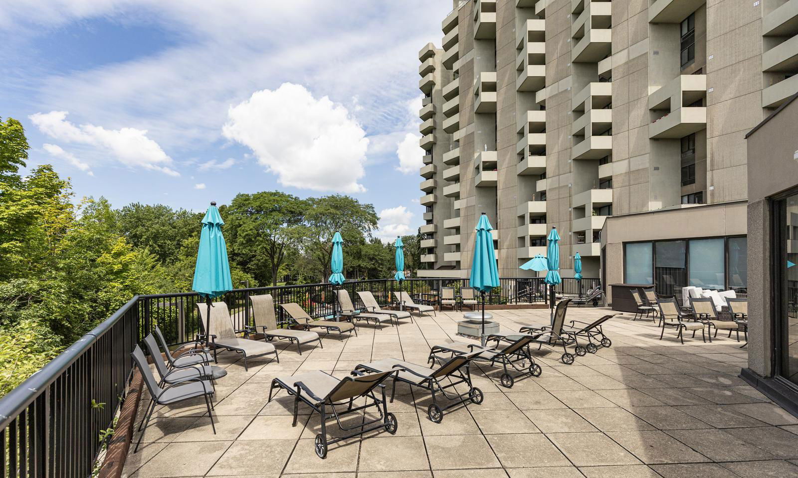 Rooftop Deck — The Masters Condos, Etobicoke, Toronto