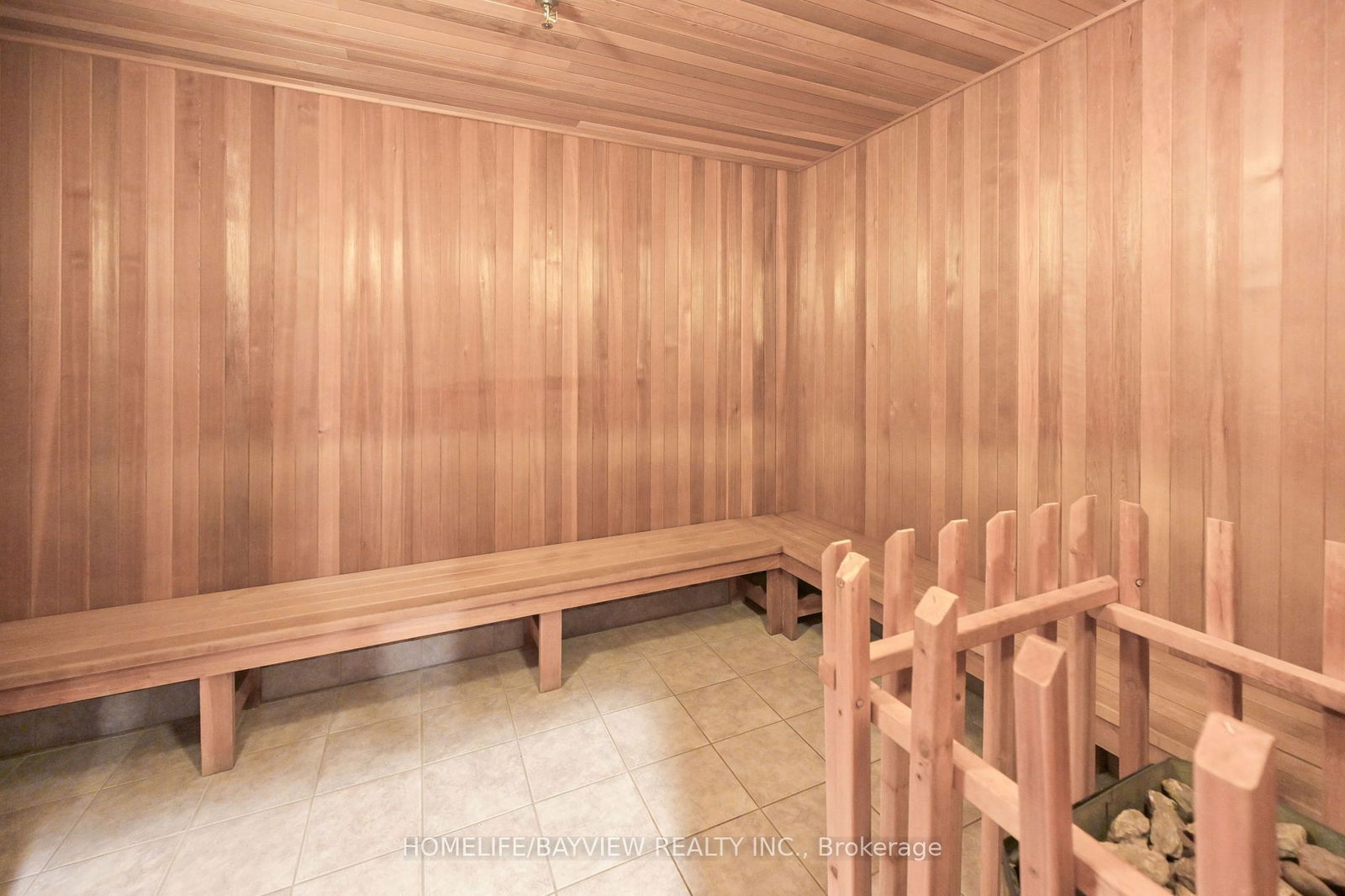 Sauna — The Pinnacle Condos, North York, Toronto