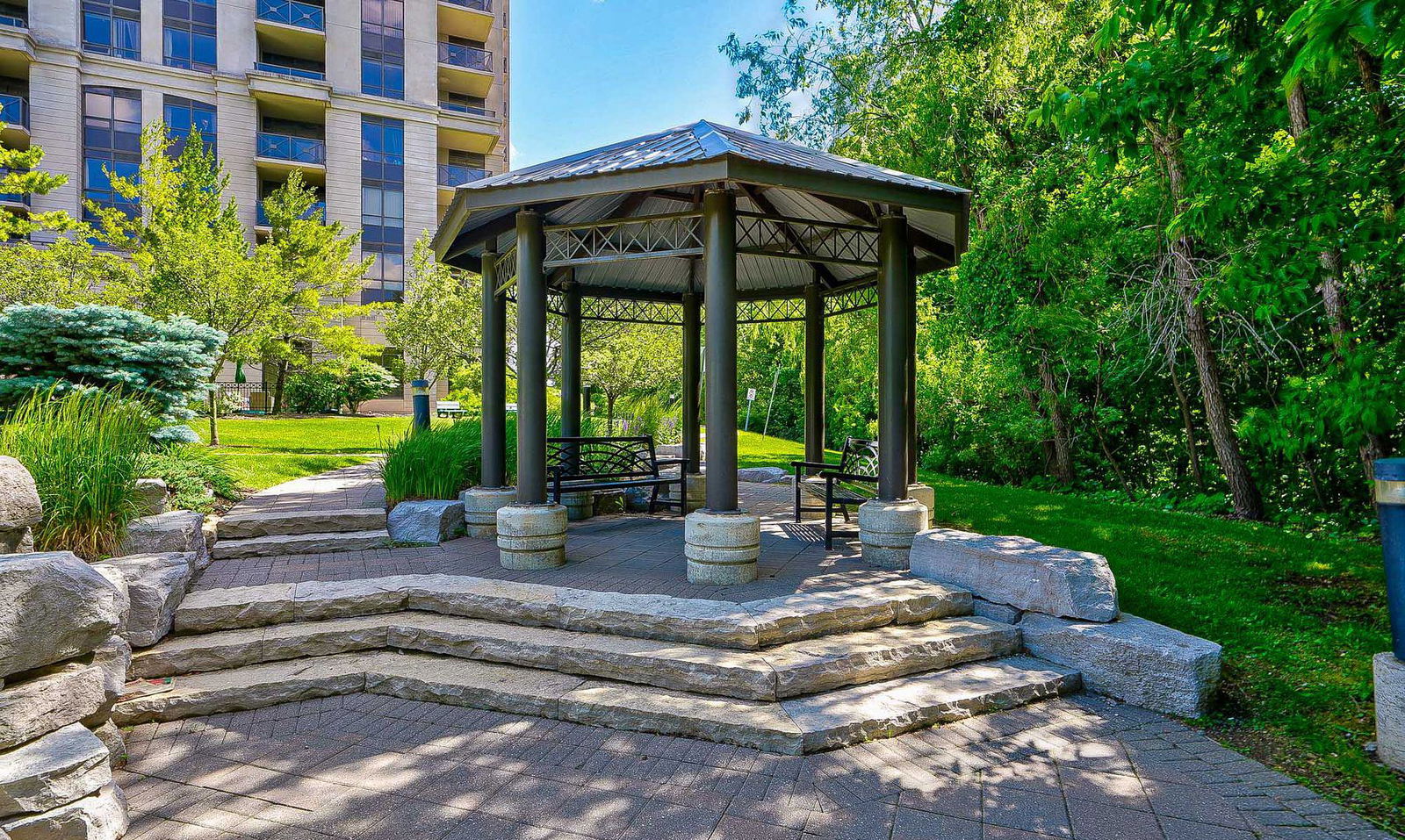 Patio — The Rosewood Condos, North York, Toronto