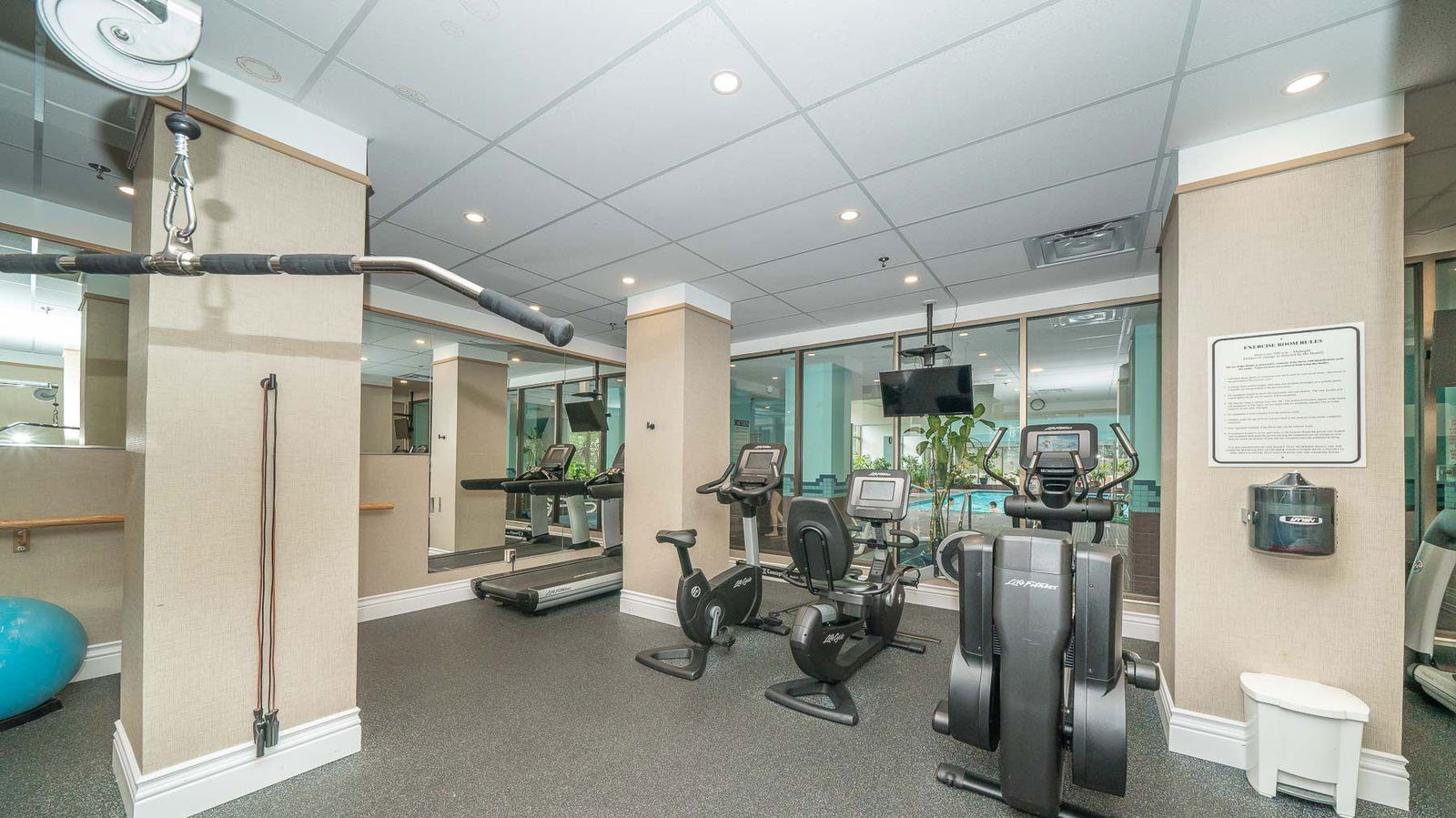 Gym — The Savoy Condos, North York, Toronto