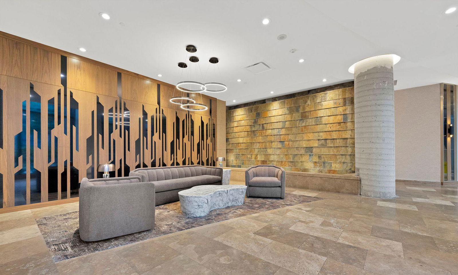 Lobby — Triomphe Condos, North York, Toronto