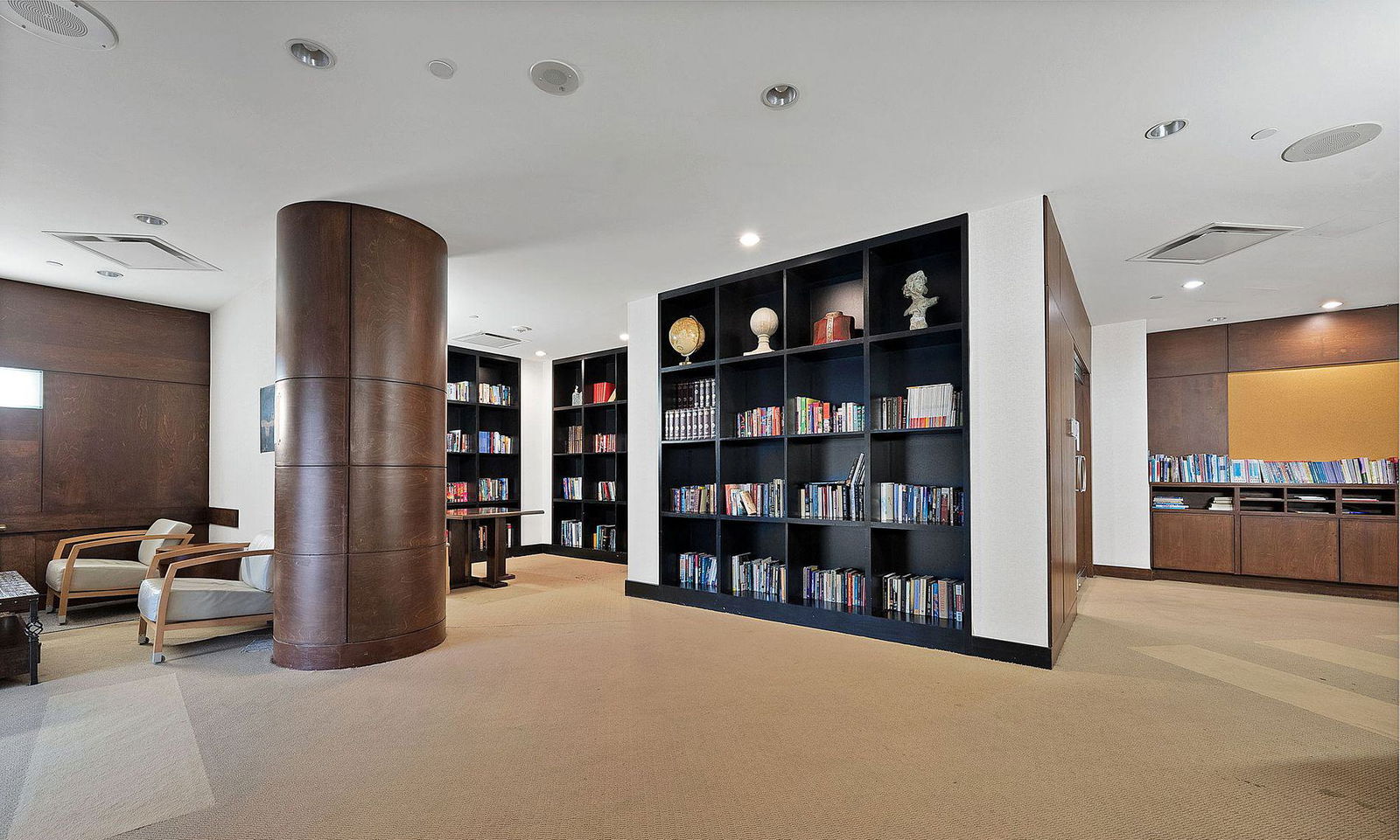 Library — Triomphe Condos, North York, Toronto