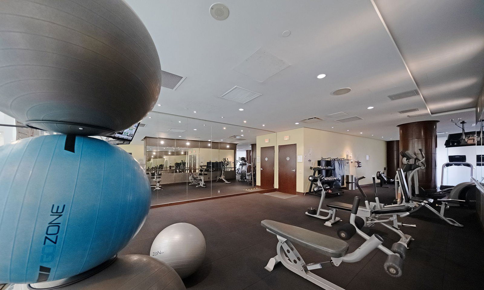 Gym — Triomphe-East Tower Condos, North York, Toronto