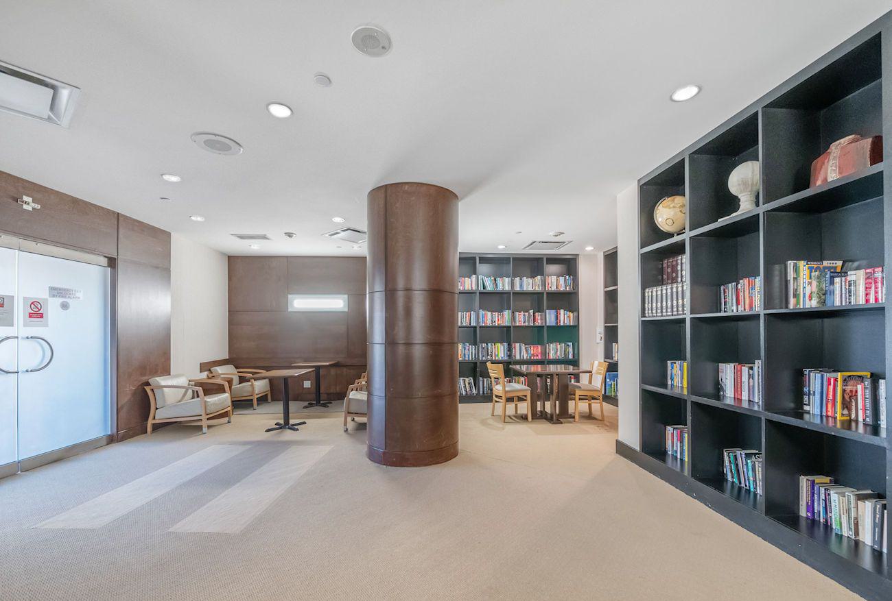 Library — Triomphe-East Tower Condos, North York, Toronto