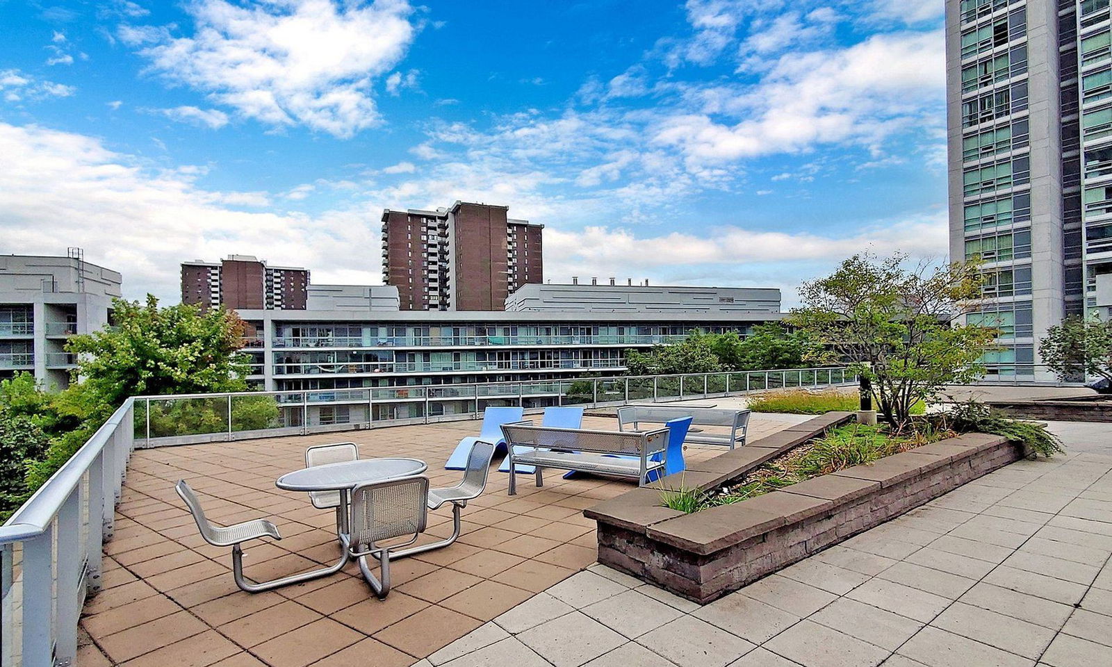 Rooftop Deck — Ultra at Herons Hill Condos, North York, Toronto