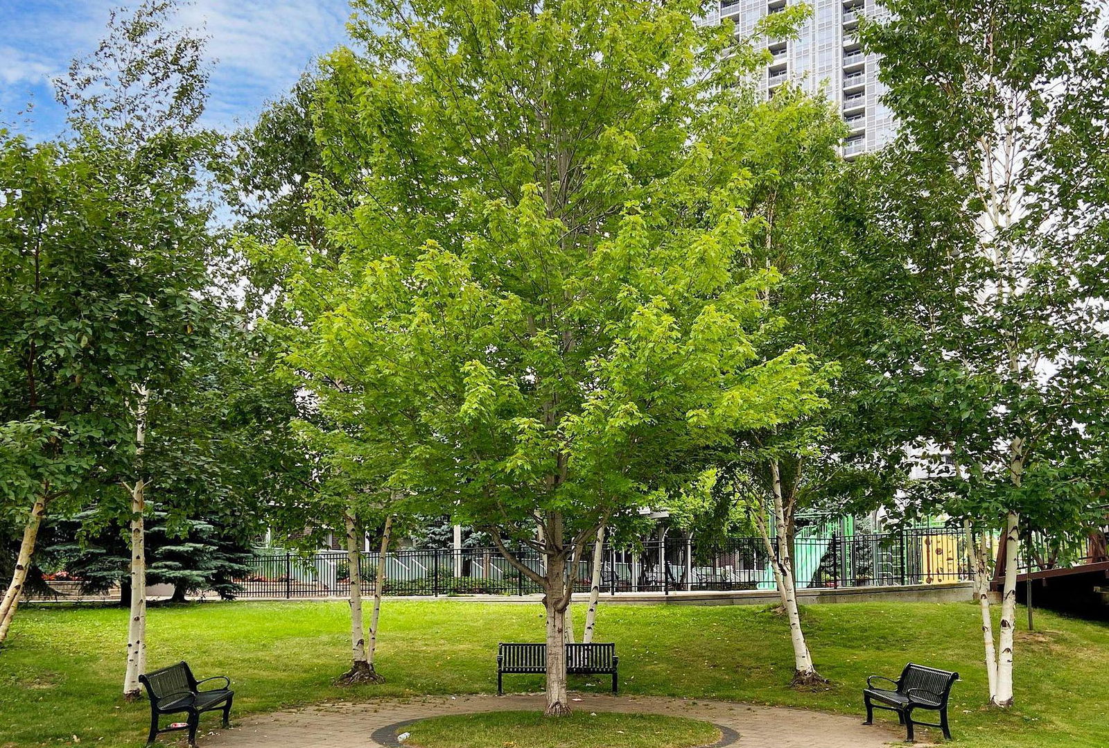 Patio — Ventus II at Metrogate Condos, Scarborough, Toronto