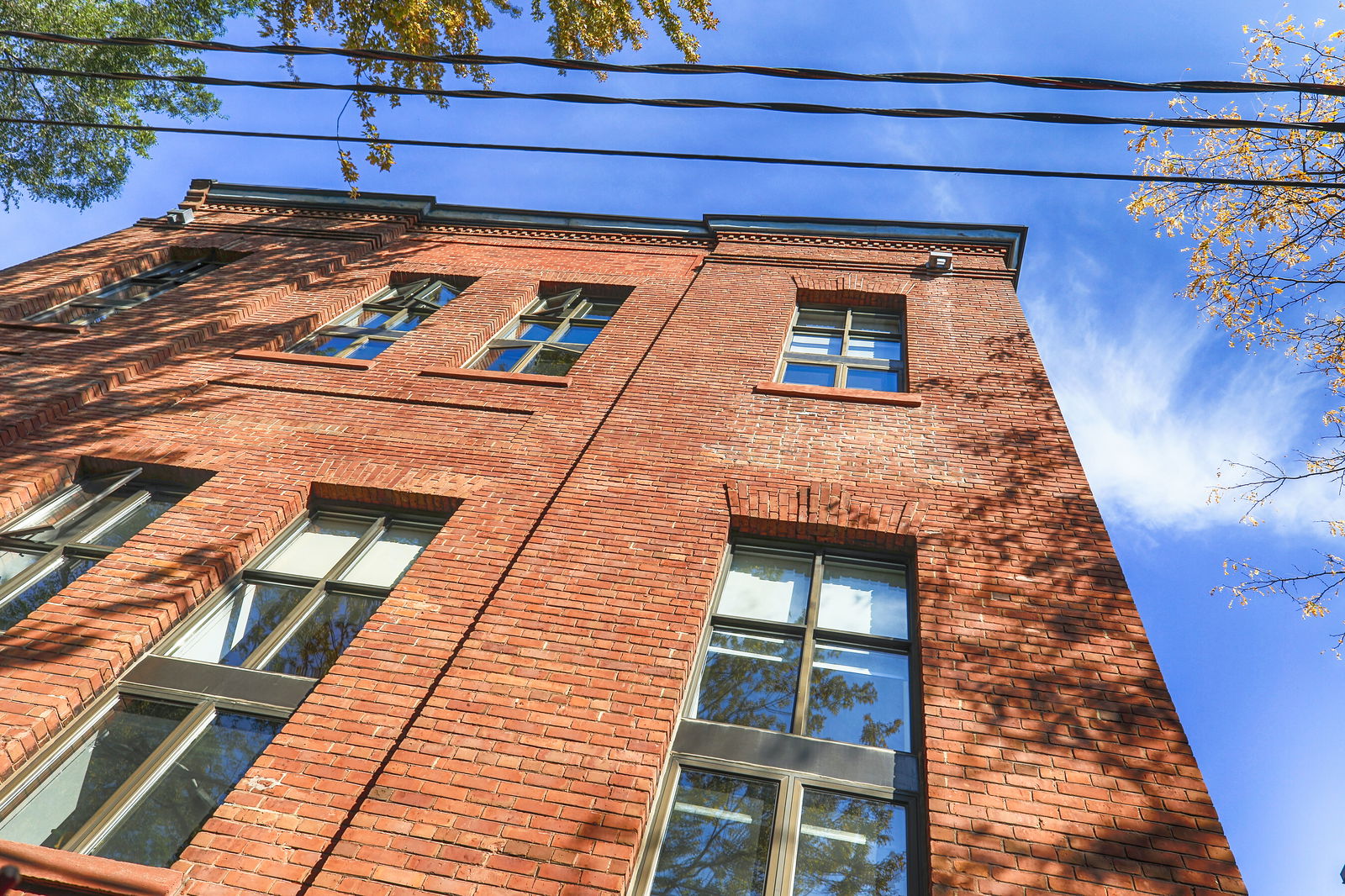 Exterior Sky — Printers Row Lofts, East End, Toronto