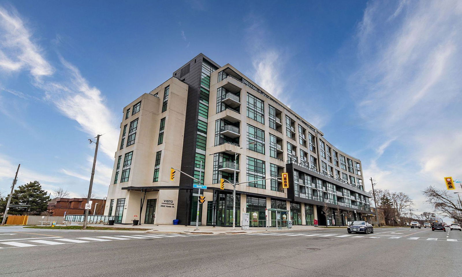 Exterior Side — Visto Condominium on Maple Leaf, North York, Toronto