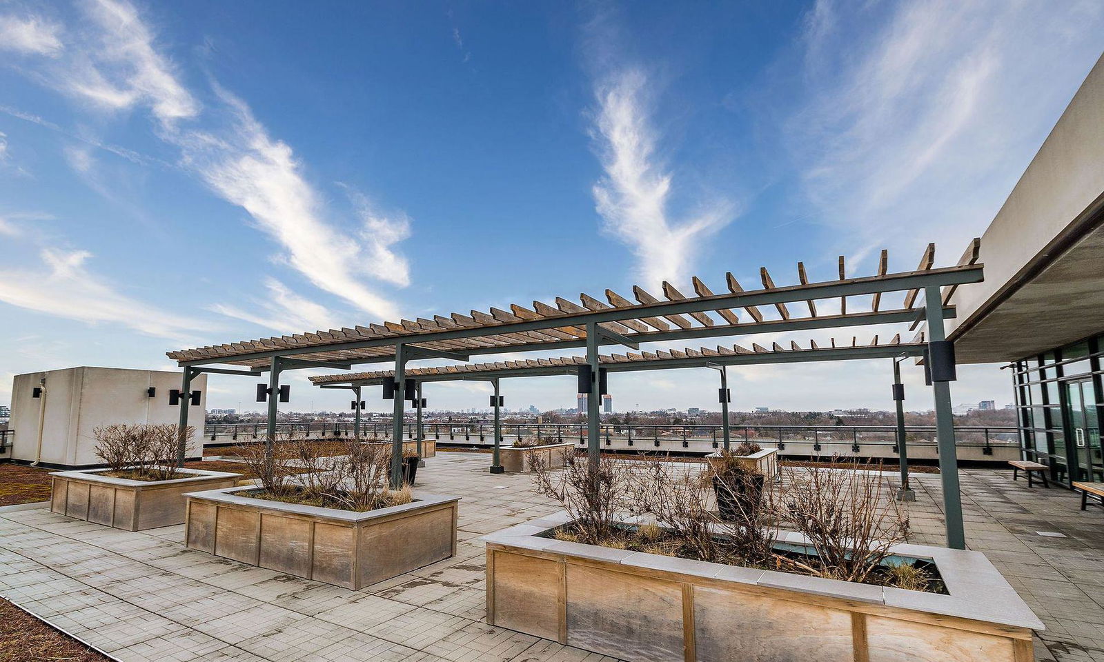 Rooftop Deck — Visto Condominium on Maple Leaf, North York, Toronto