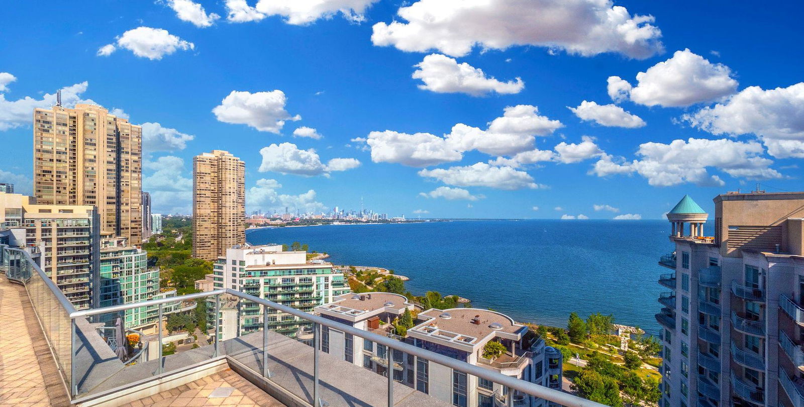 Rooftop Deck — Waterford Towers Condos, Etobicoke, Toronto