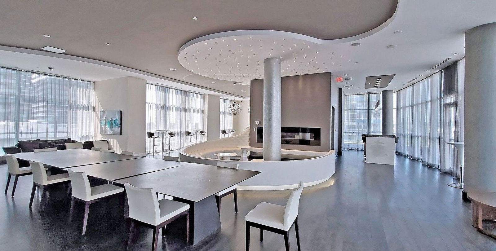 Party Room — Waterscapes Condos, Etobicoke, Toronto