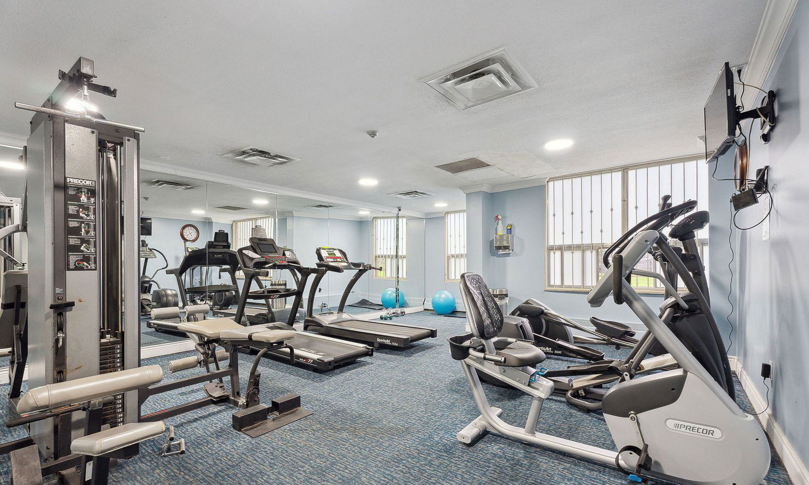 Gym — Wynford Condominiums, North York, Toronto