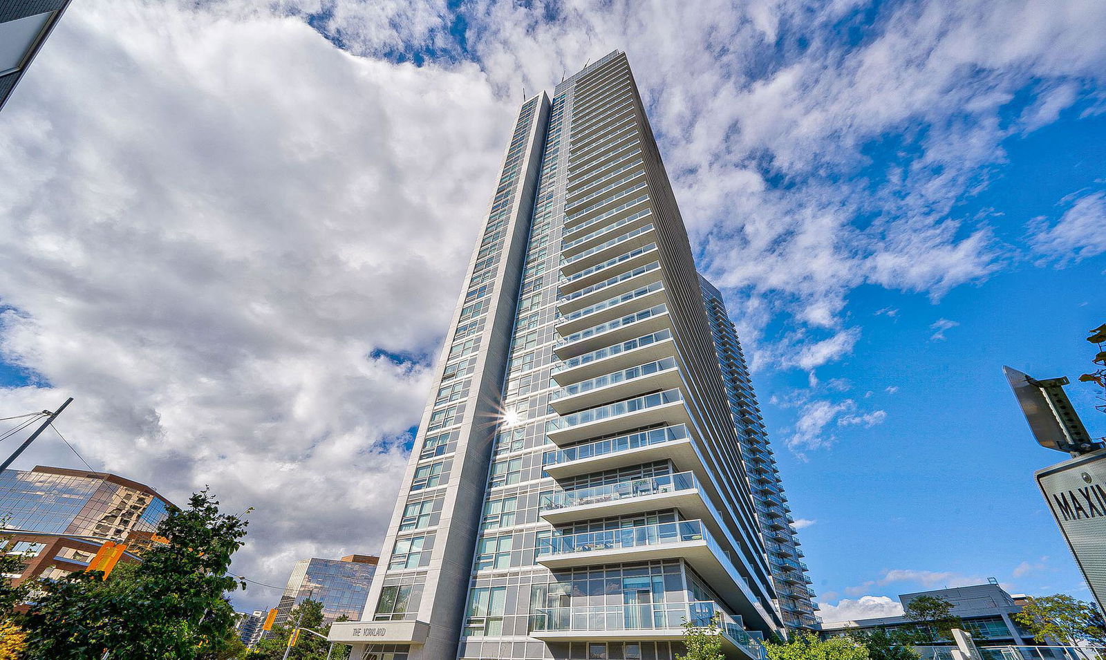 Exterior Side — Yorkland at Herons Hill Condos, North York, Toronto