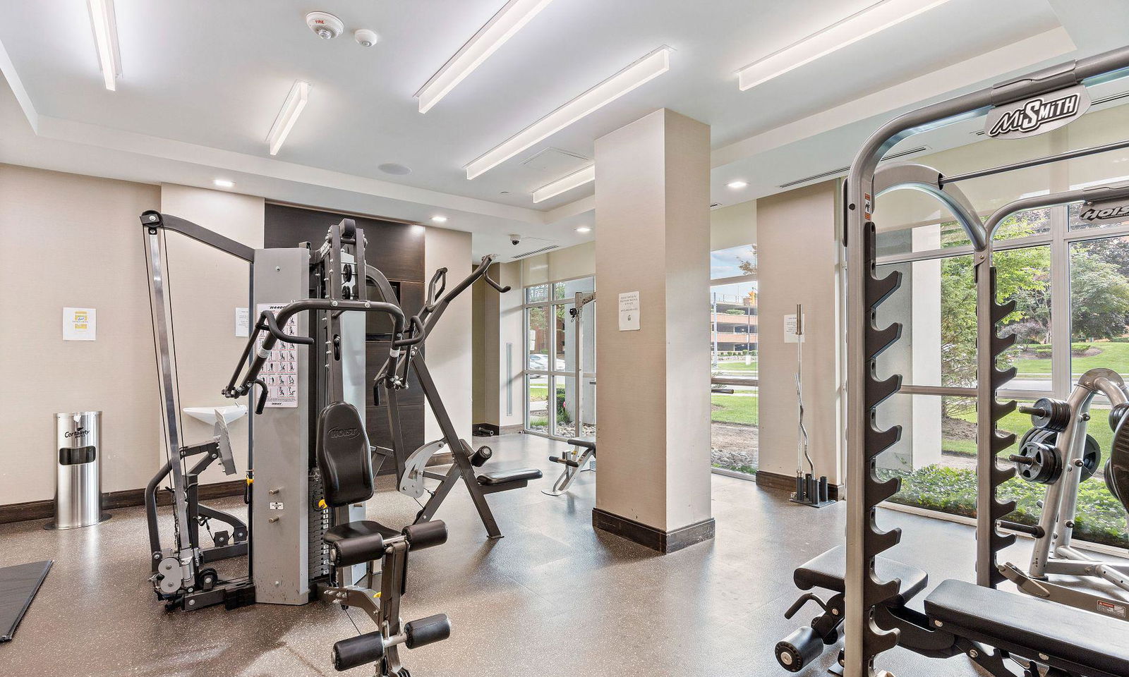 Gym — Yorkland at Herons Hill Condos, North York, Toronto