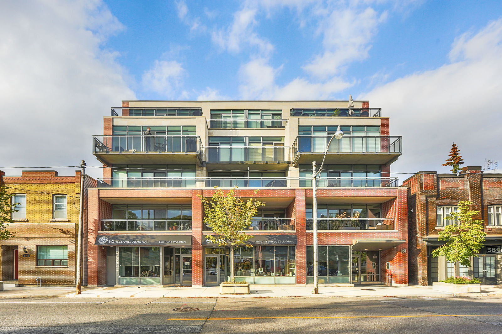 Exterior Facade — Volta Lofts, West End, Toronto