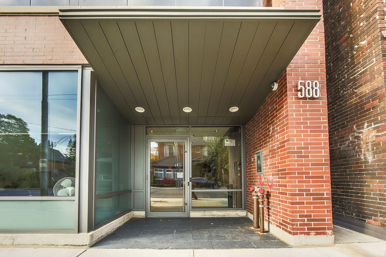 Entrance — Volta Lofts, West End, Toronto