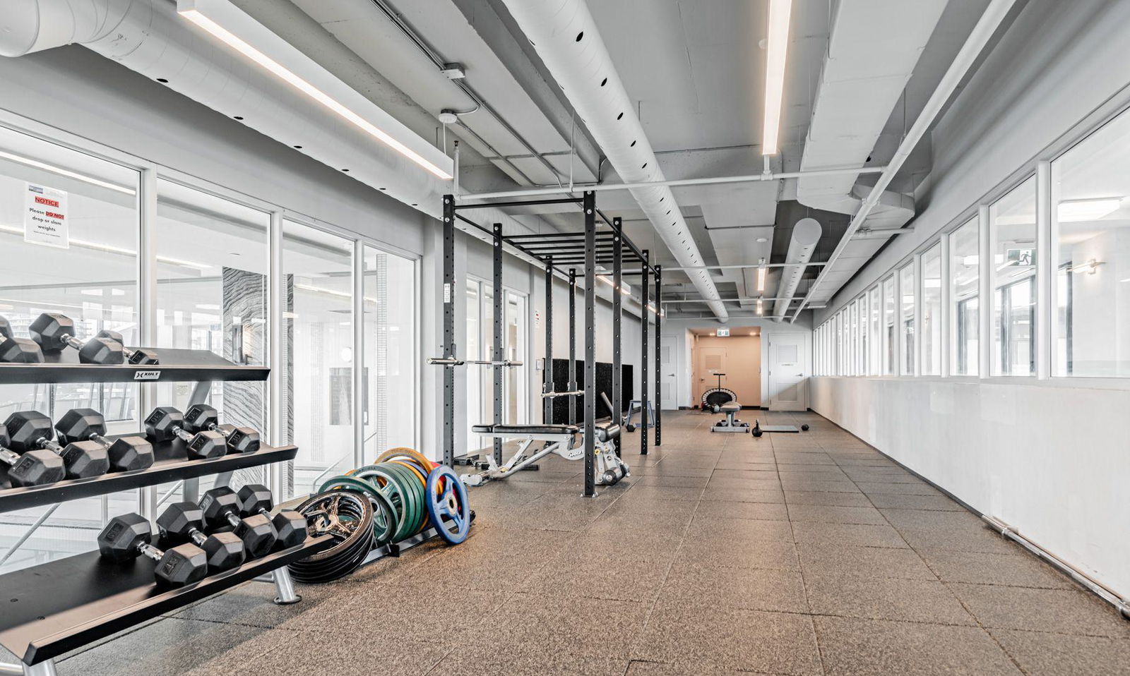 Gym — Sky Tower at Eau Du Soleil Condos, Etobicoke, Toronto