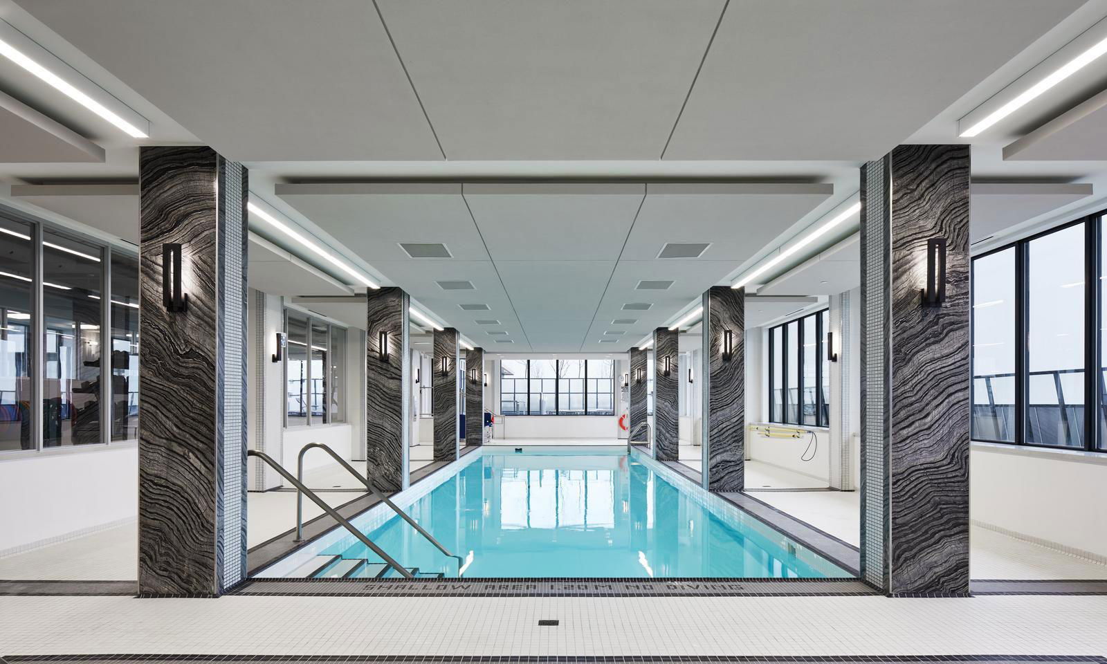 Pool — Sky Tower at Eau Du Soleil Condos, Etobicoke, Toronto