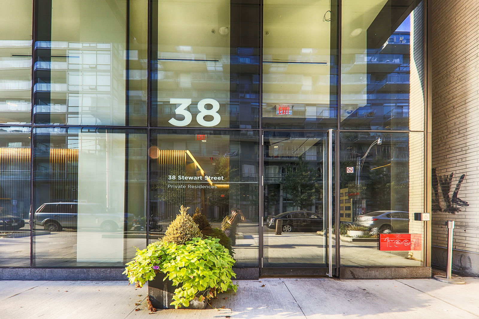 Entrance — Thompson Residences, Downtown, Toronto