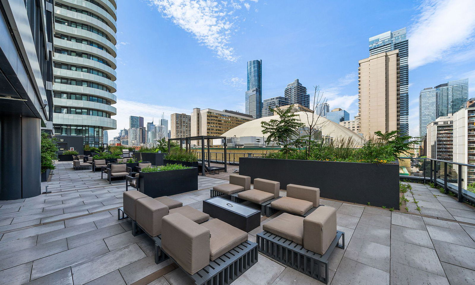 Rooftop Deck — Axis Condos, Downtown, Toronto