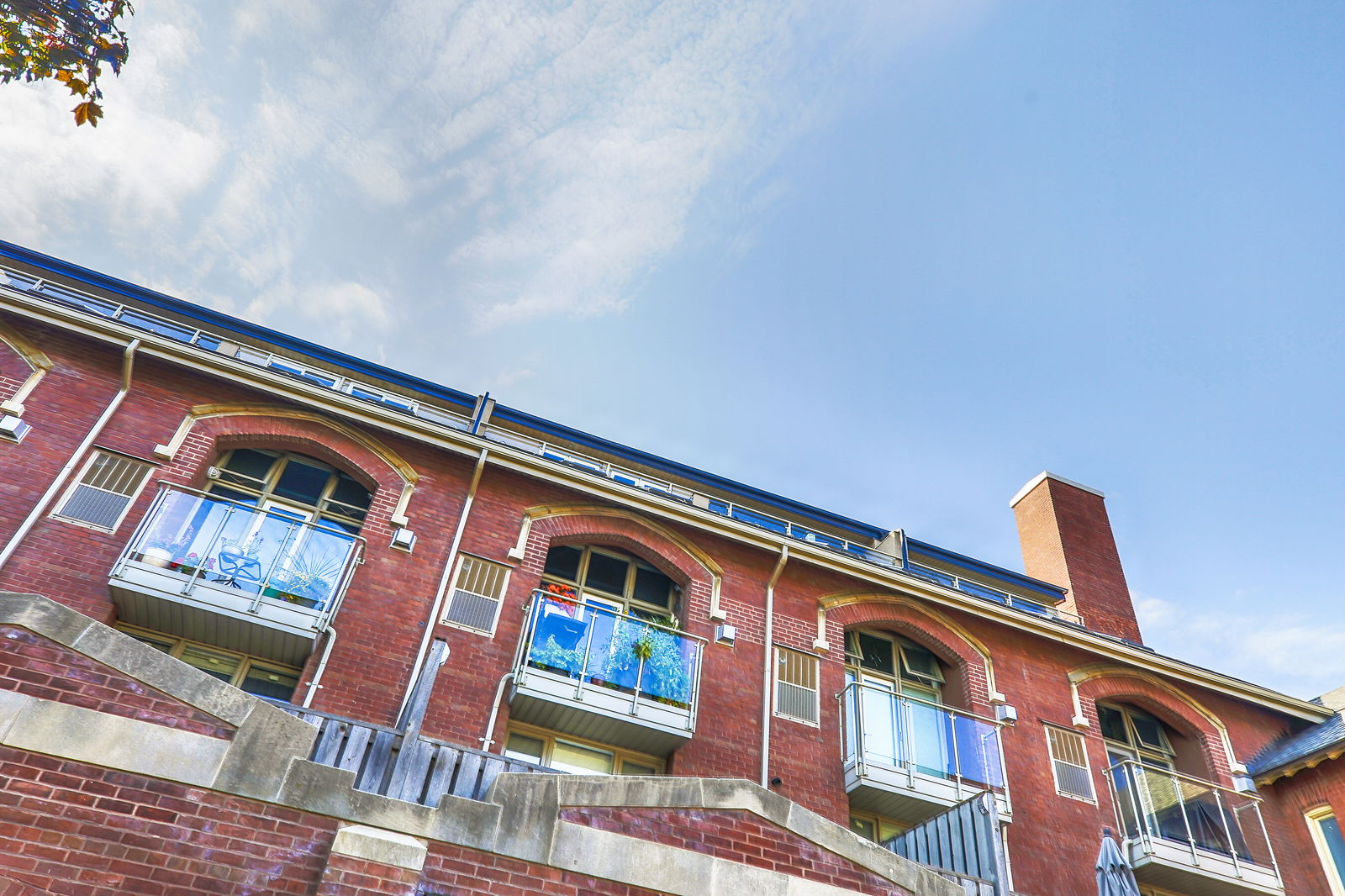 Exterior Sky — Glebe Lofts, East End, Toronto