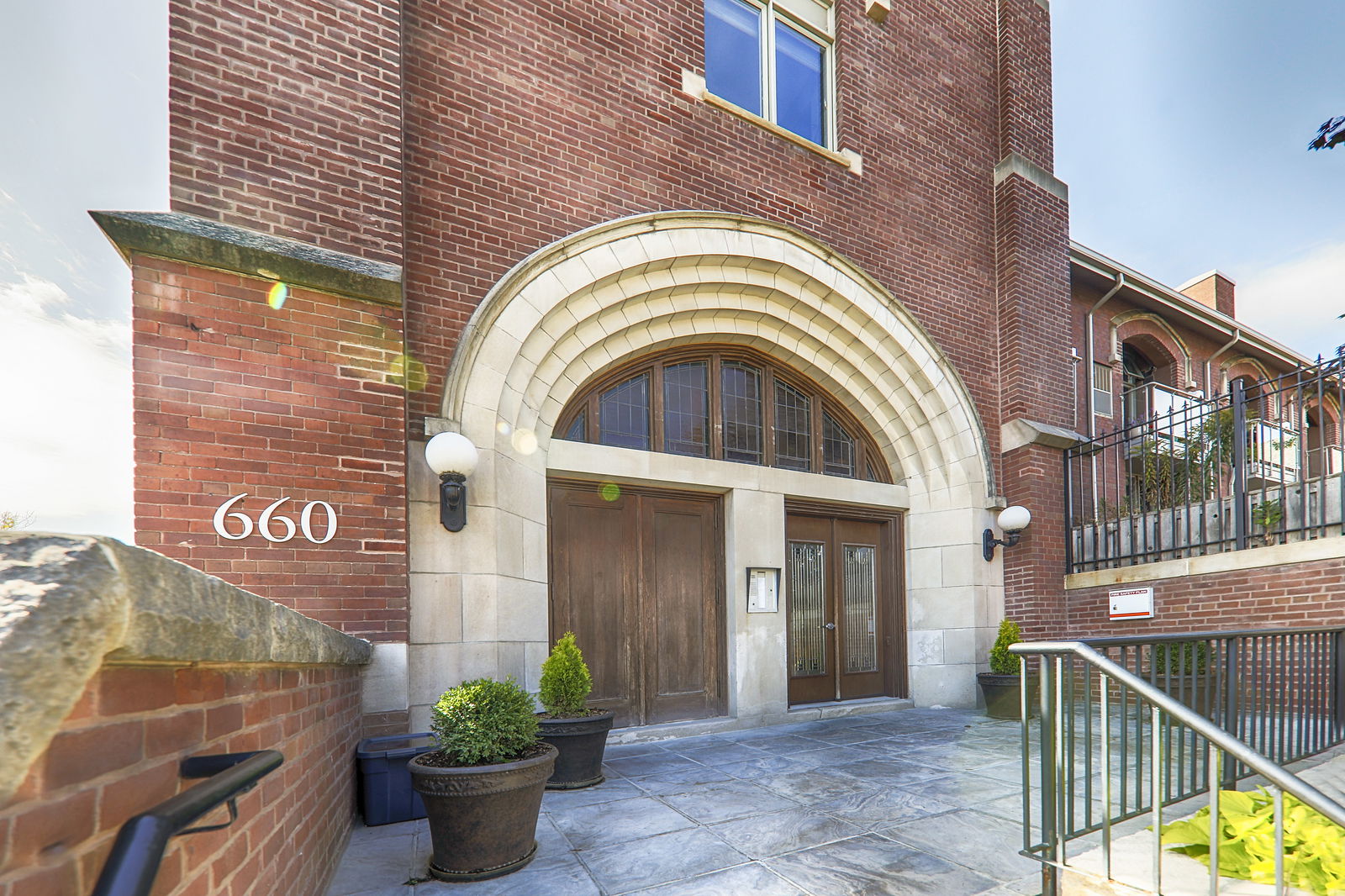 Entrance — Glebe Lofts, East End, Toronto