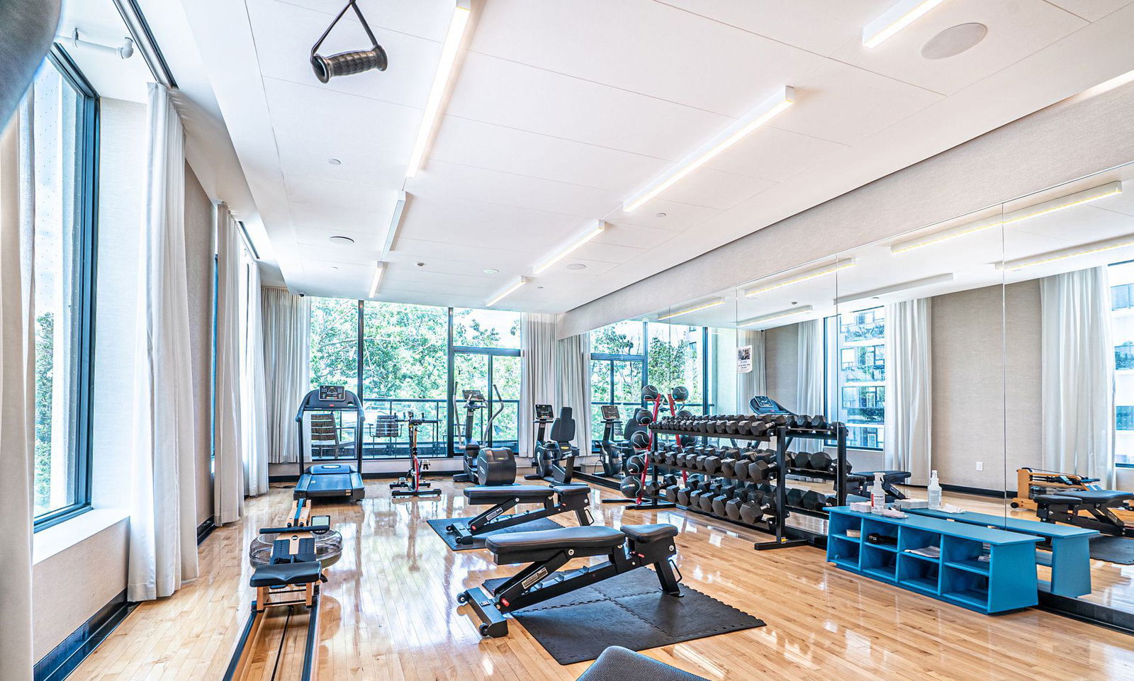 Gym — Kingston & Co Condos, Scarborough, Toronto