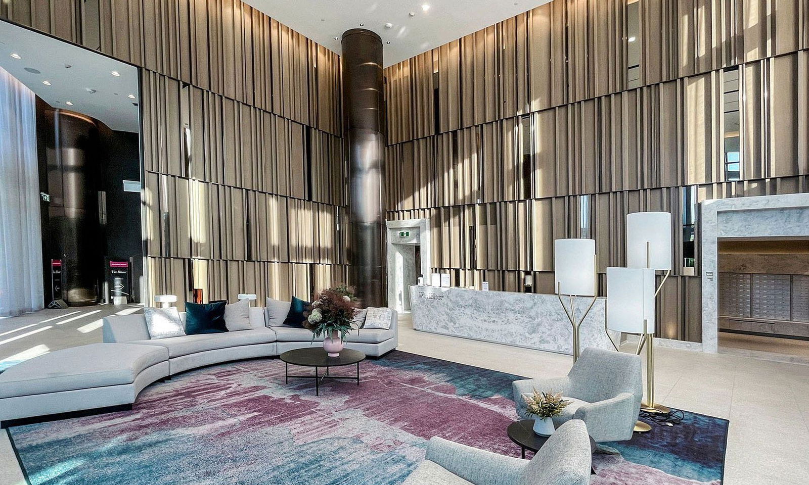 Lobby — Via Bloor Condos, Downtown, Toronto