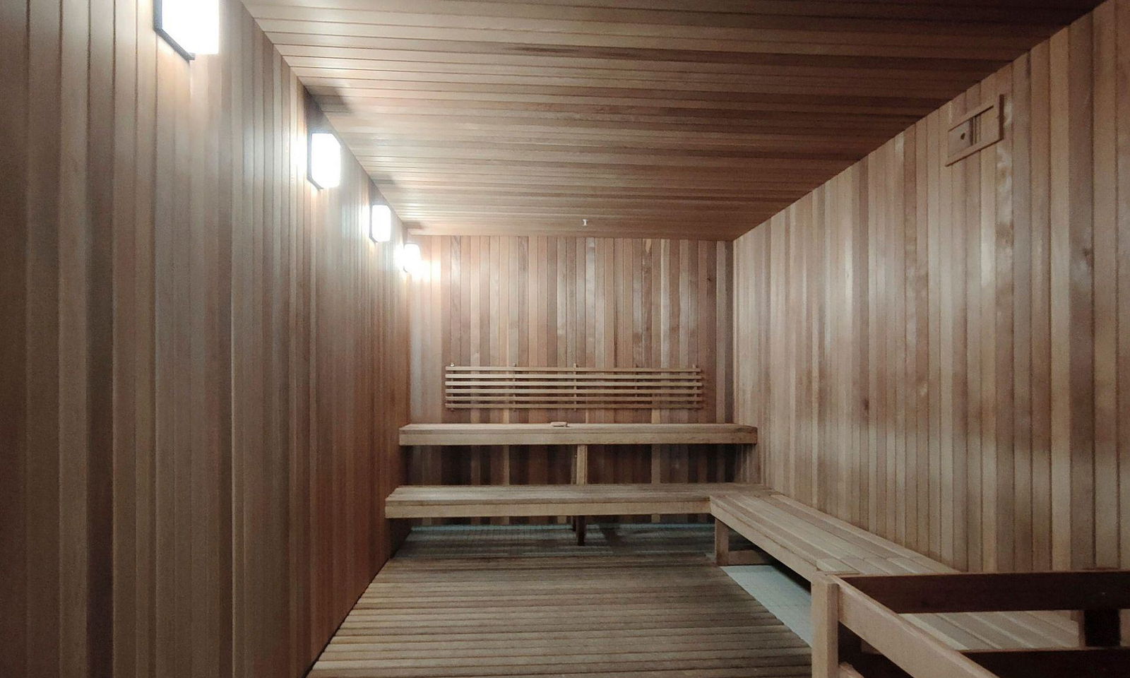 Sauna — Via Bloor Condos, Downtown, Toronto