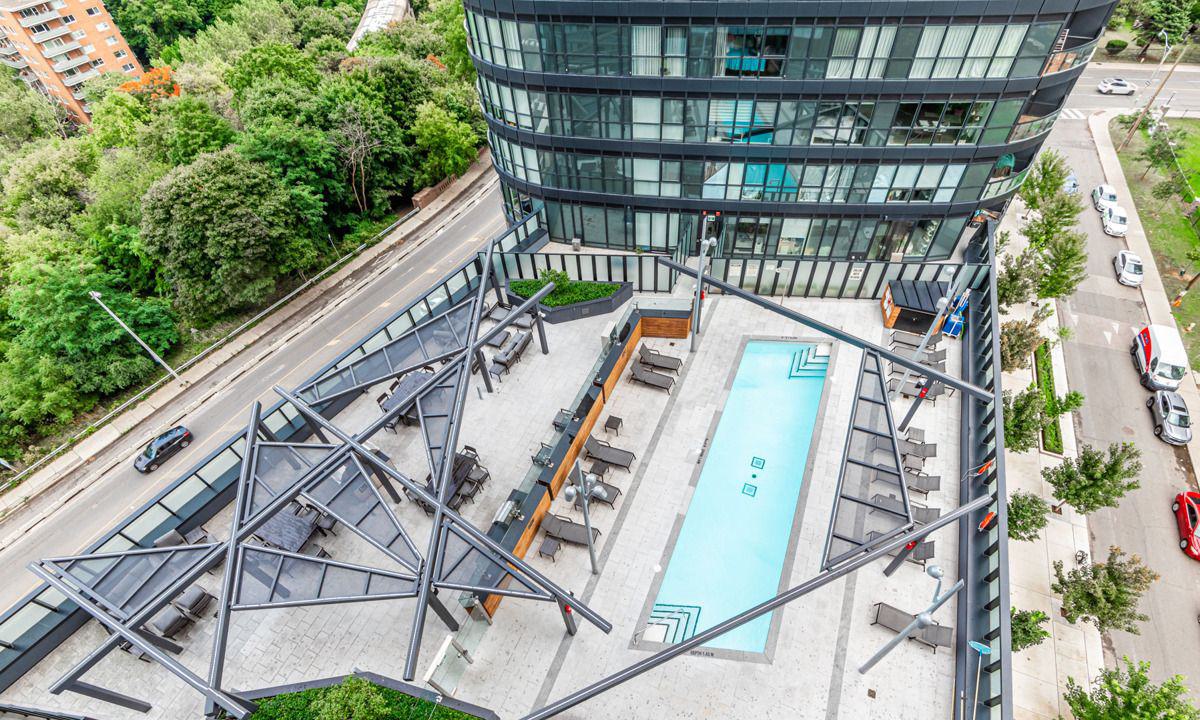 Rooftop Deck — Via Bloor Condos, Downtown, Toronto