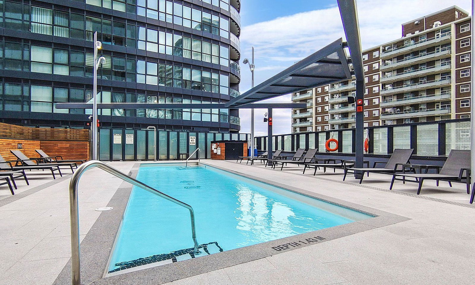 Pool — Via Bloor Condos, Downtown, Toronto