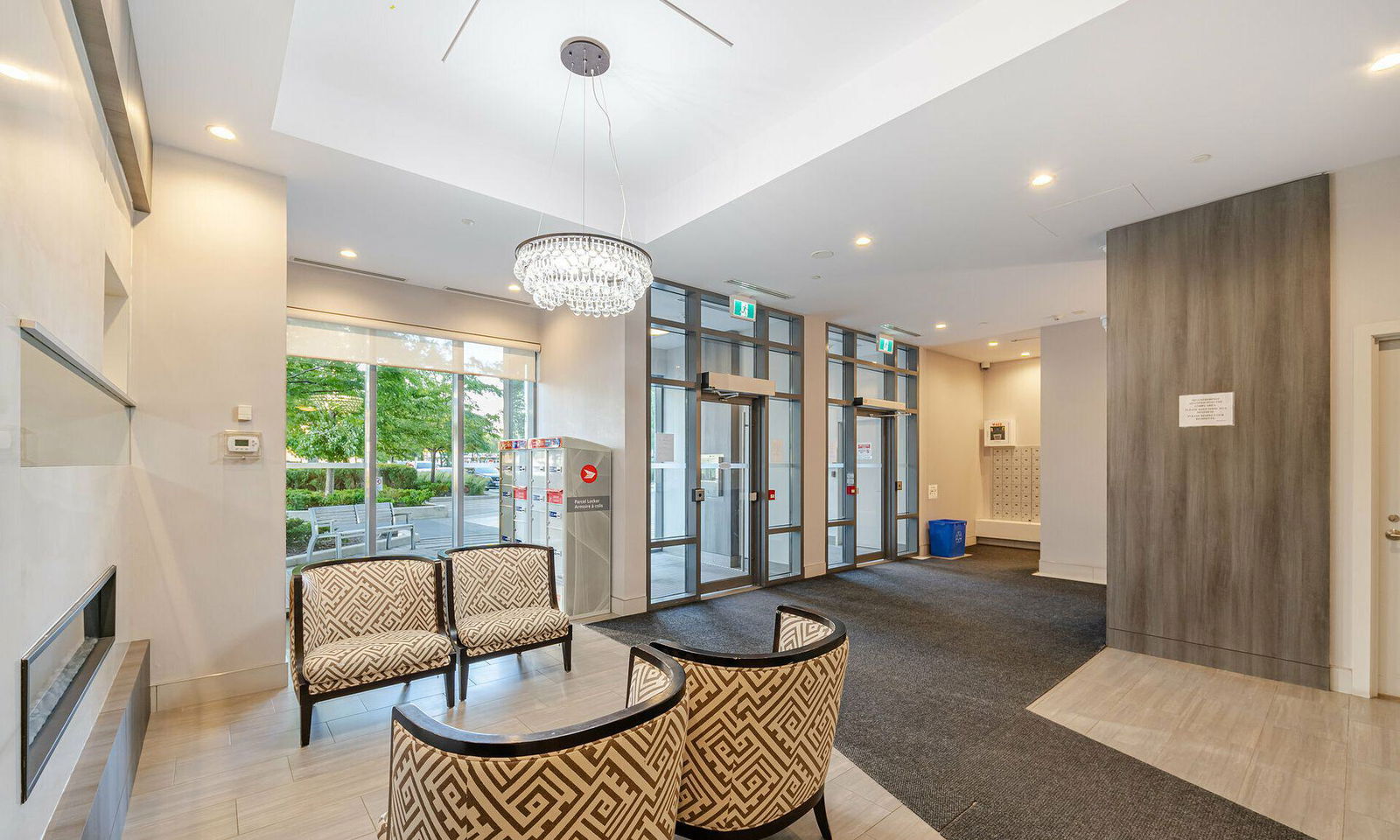 Lobby — Danforth Village Estates, Scarborough, Toronto