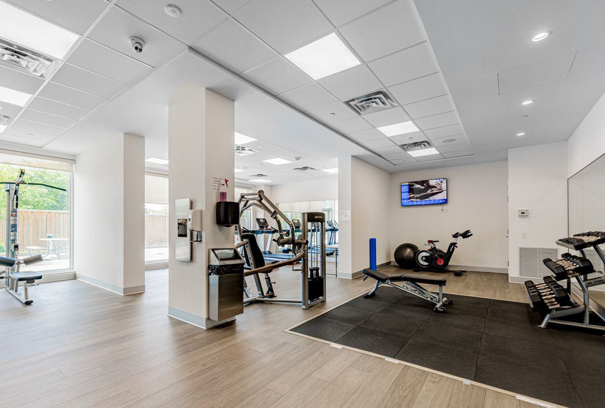 Gym — Danforth Village Estates, Scarborough, Toronto