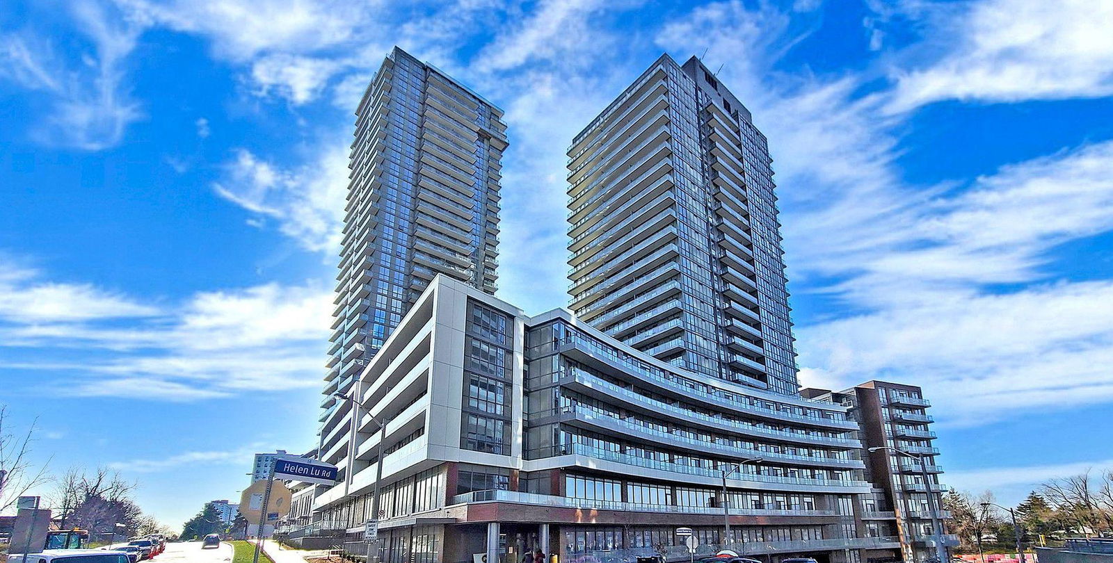 Exterior Side — The Peak at Emerald City Condos, North York, Toronto