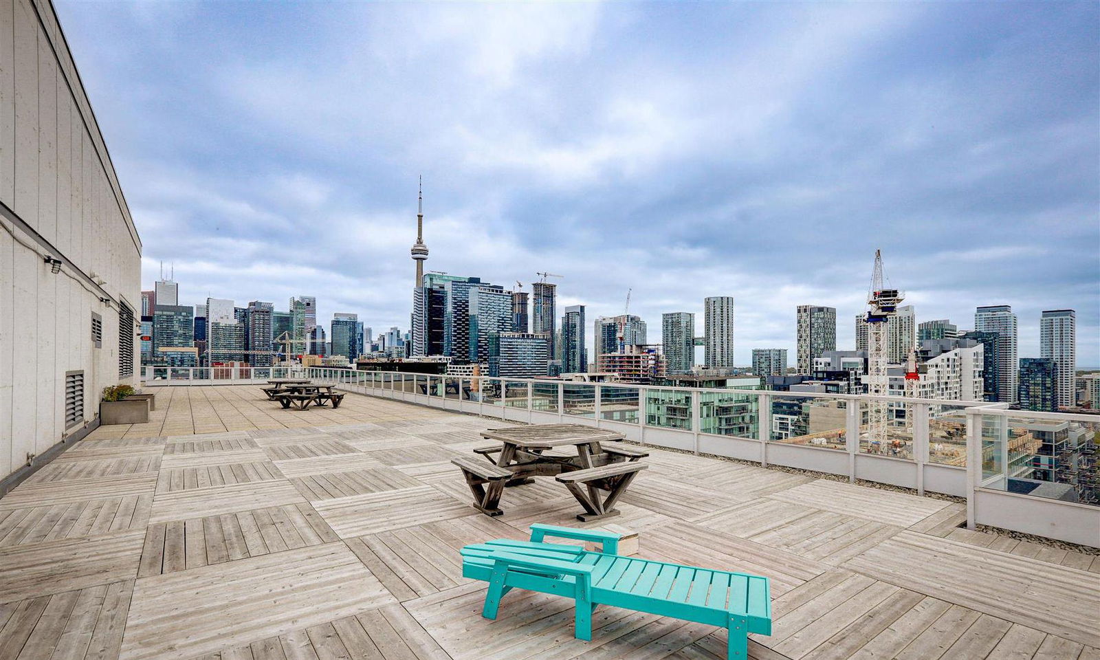 Rooftop Deck — Clock Tower Lofts, Downtown, Toronto