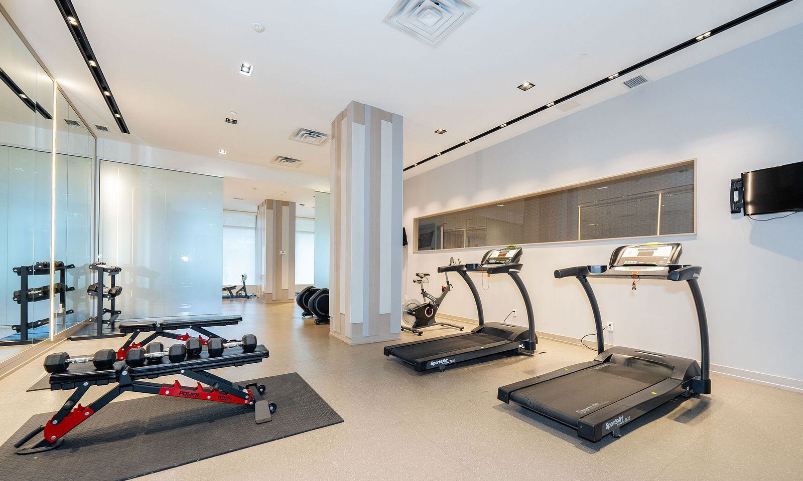 Gym — Connect Condos, North York, Toronto