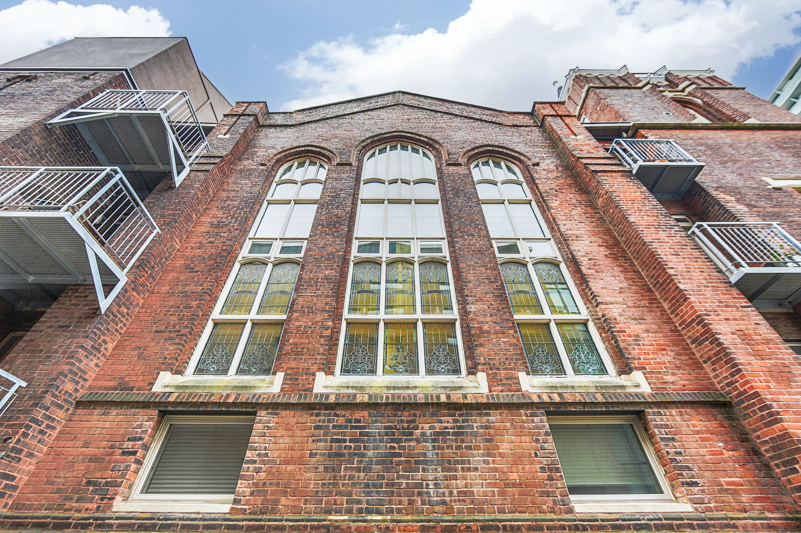 Exterior Sky — The Church Lofts, West End, Toronto