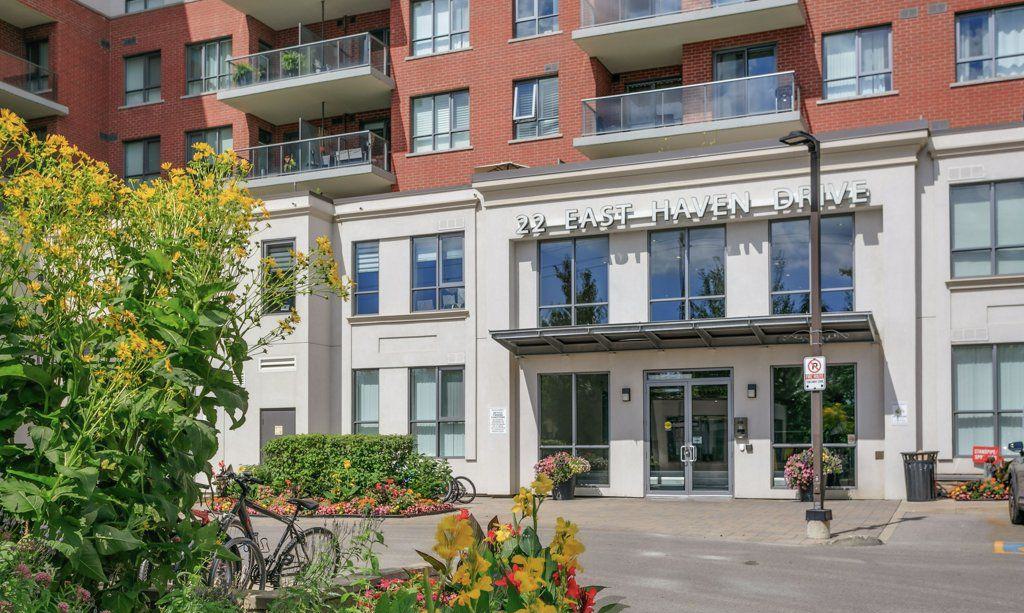 Entrance — Haven on the Bluffs Condos, Scarborough, Toronto