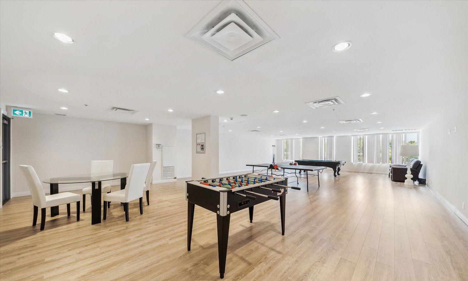 Game Room — Haven on the Bluffs Condos, Scarborough, Toronto