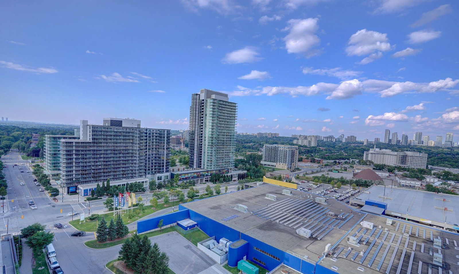 Skyline — Opus and Omega on the Park Condos, North York, Toronto