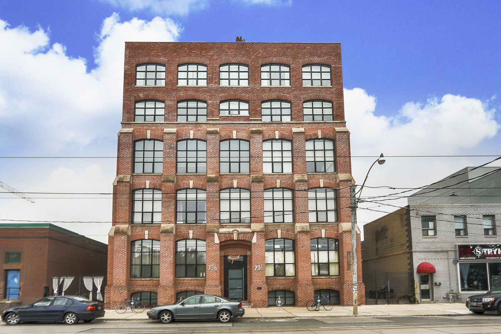 Exterior Facade — Tannery Lofts, Downtown, Toronto